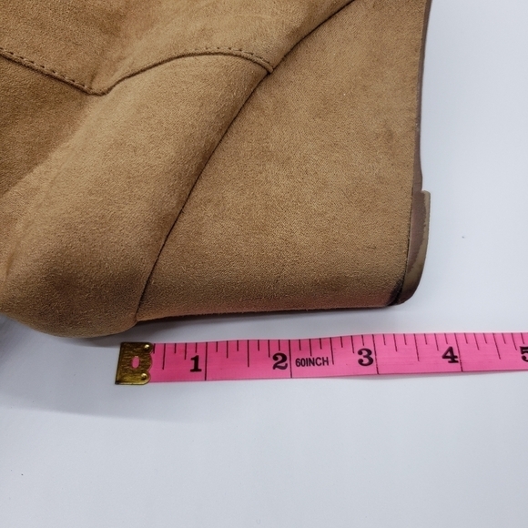 Bershka Fringe Wedge Ankle Boots Size 38 - Picture 13 of 16